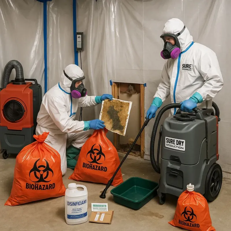 Contaminated Water Handling Protocols process in Red Oak, TX