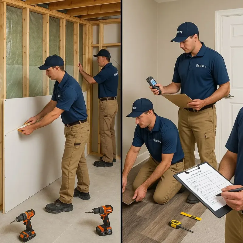 Repairs and Reconstruction process in Red Oak, TX